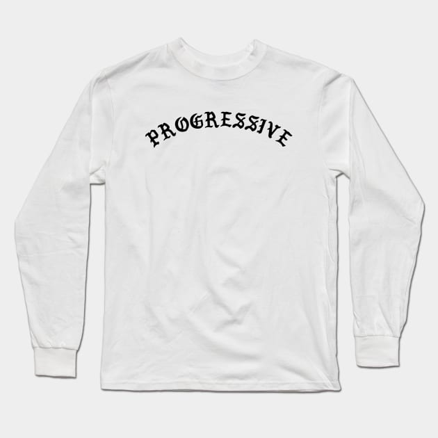 Progressive Long Sleeve T-Shirt by Football from the Left